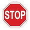 Signmission Stop Sign 16in Non-Slip Floor Marker, 16" x 16", FD-2-C-16-99883 FD-2-C-16-99883 - alternate 1